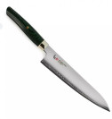 Поварской Шеф нож Mcusta Zanmai Revolution Green ZRG-1205G, 210 мм.