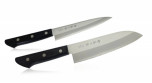 Набор ножей TOJIRO TBS-200, длина лезвий 13,5 см + 17 см., сталь VG-10