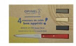 Набор столовых ножей Opinel LOFT N°125, цветные, нержавеющая сталь, 110 мм.