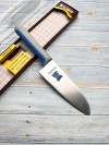 Нож кухонный Сантоку Masahiro Children's kitchen knife 24346, лезвие 130 мм., сталь Stainless Steel