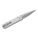 Нож Pro-Tech GODSON 7210-Silver Crosscut 20CV