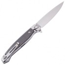 Складной нож Reptilian Сарган-03 silver, сталь D2, 112 мм.