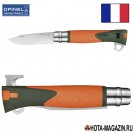 Нож выживания с огнивом Opinel Explore 12VRI, 10 см.