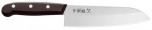 Поварской кухонный нож сантоку Shimomura SKU-101, сталь нержавеющая DSR1K6, лезвие 16,5 см., Япония