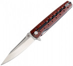 Складной нож Artisan Cutlery 1807G-BRS Virgina, сталь S35VN, 10 см.