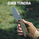 Складной нож CJRB J1966-GN Tundra Складной нож CJRB J1966-GN Tundra