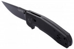 Складной нож SOG SOG-TAC XR Blackout Flipper 12-38-01-41, 8.6 см