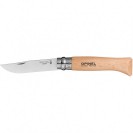 Складной нож Opinel №9, нержавеющая сталь, дуб, 90 мм.