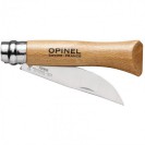 Складной нож Opinel №9, нержавеющая сталь, дуб, 90 мм.