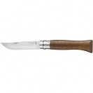 Складной нож Opinel №9, нержавеющая сталь, орех, 90 мм.