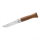 Складной нож Opinel №9, нержавеющая сталь, орех, 90 мм.